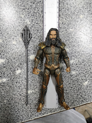Dc Multiverse, Aquaman, Jason Momoa, Steppenwolf Wave!! (Usado)