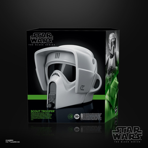 Casco Star Wars The Black Series Scout Trooper Para Adulto