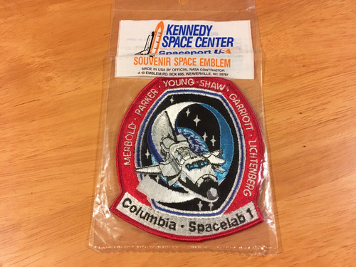 Parche Nasa Emblema Tripulacion Columbia Spacelab 1 Usa