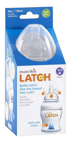 Biberon 118ml Latch Munchkin