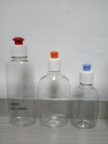 Envases Cosméticos Con Tapa Push Pull De 100cc A 1000cc
