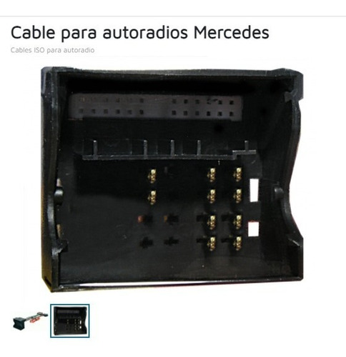 Cable Arnés Mercedes Clase Cls 2009 A 2014 Sin Amplificador