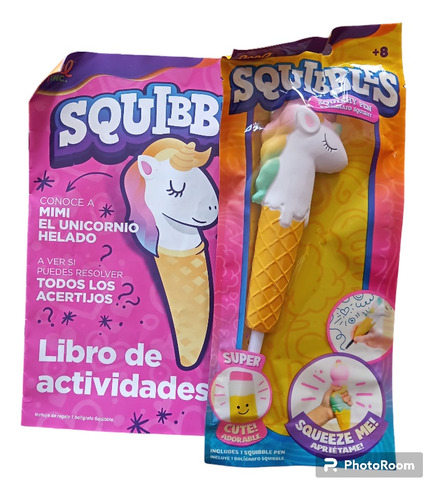 Lapicera Squishy Squibbles Unicornio Oferta Nuevo