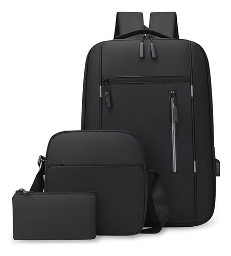 Mochila Ejecutiva Profesional Con Dos Bolsas De Hombro Para