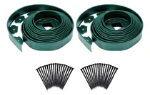 Comprar Limitador Jardín Separador De Césped Burlete 12m Con Clavos