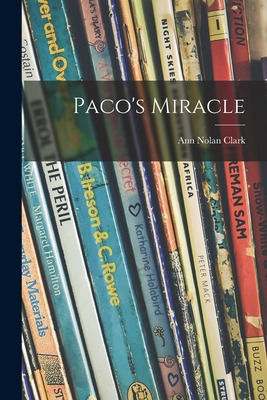 Libro Paco's Miracle - Clark, Ann Nolan 1896-1995