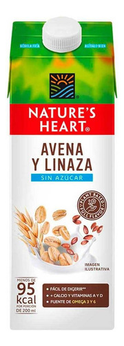 Bebida Vegetal Nature's Heart Avena + Linaza 946ml