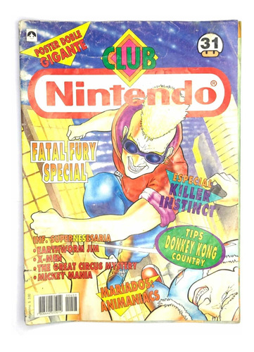 Revista Club Nintendo Número #31 1995