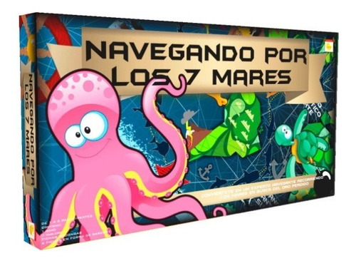 Juego De Mesa Navegando Los 7 Mares Recorrido Tipo Oca Yuyu