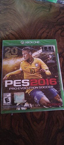 Juego Xbox One Pes 2016