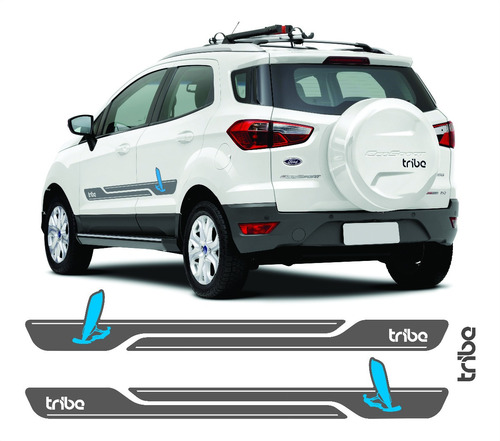 Kit Adesivo Faixa Tribe Wind Surf Nova Ford Ecosport Eco25