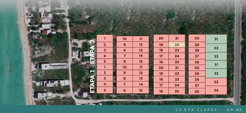 Imagen 3 de 3 de Lotes En Venta En Costa Clara 3, Chicxulub Puerto