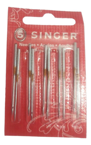 Agujas Singer 2054 Para Maquina Overlock Domestica