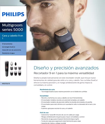 Rasuradora Inalámbrica Philips Mg573 Cuidado Personal Hombre