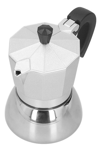 Bote Moka De 180 Ml, 4 Tazas, Aluminio, Café Italiano, Octog