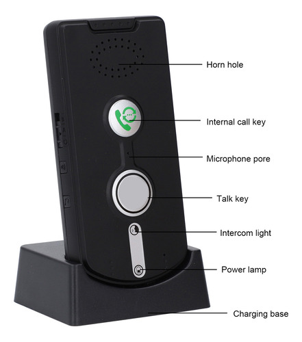 Intercomunicador De Voz Bidireccional Black Black Home Activ