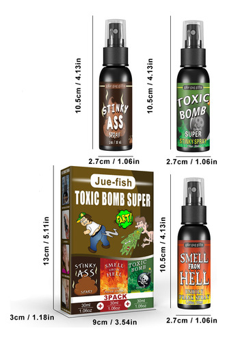 Spray De Peido Extra Forte - Stinky Smell From Hell