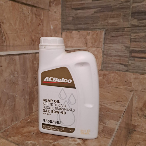 Aceite De Caja De Cambios Manual Acdelco 80w90 1litro