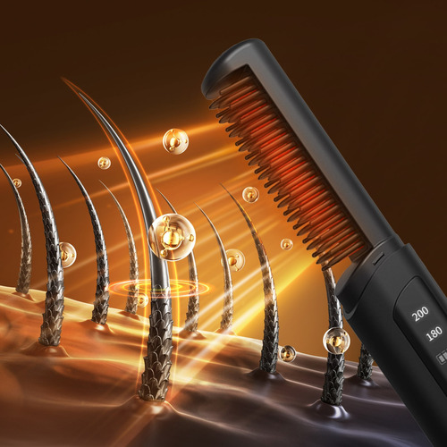 Peine Alisador De Cabello Inalámbrico Z Negative Do Not Hurt