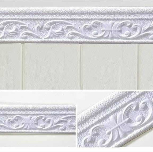 Zócalo Adhesivo Revestimiento Moldura Pared Guarda