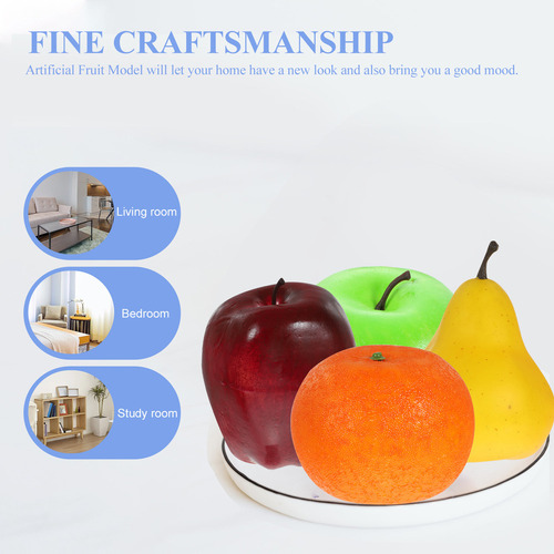 Decoración Del Hogar, 8 Piezas, Modelo Falso De Fruta Artifi