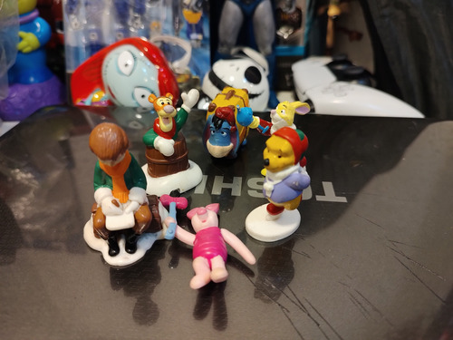 Figuras Promocionales De Winnie Pooh Navidad (Usado)