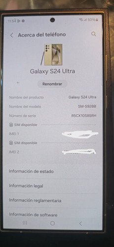 Samsung Galaxy S24 Ultra 5g Amarillo Titanio 512 / 12 Gb Amarillo