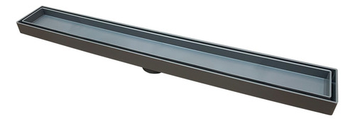 Ralo Linear Oculto Invisível Cinza 90cm Plástico Psai