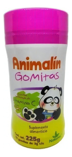 Animalin 75 Gomitas Vitamina C  Niños Y Adultos Vitaminas