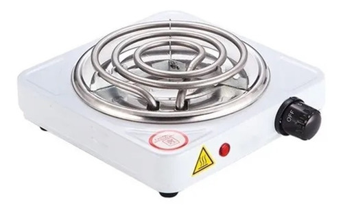 Cocina Electrica Portatil Blanca 1 Hornilla 110v 1000w 