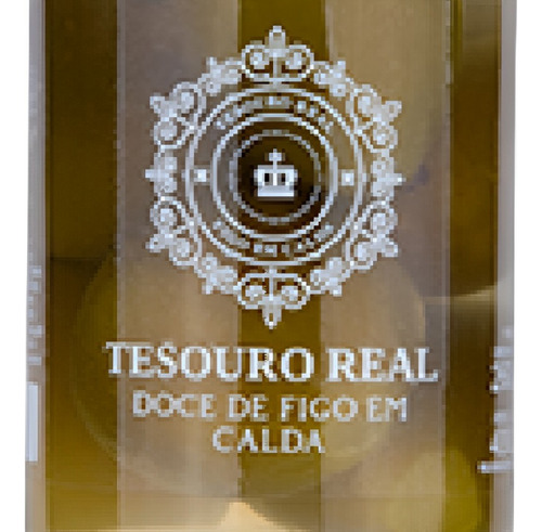 Kit 12 Doce De Figo Em Caldas Tesouro Real 410g Atacado
