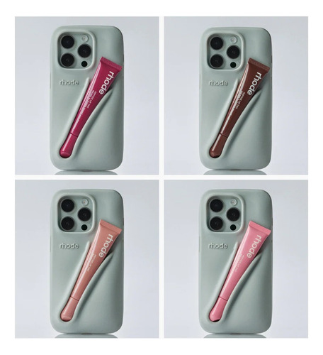 Funda Rhode Gris iPhone 16 Pro Max Original Con Caja