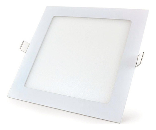 Luminaria Led Plafon Ecolume Embutir Quadrado 12w 6000k 272