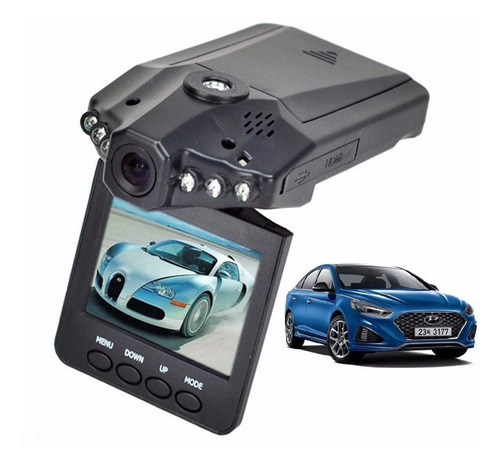Imagen 5 de 6 de Camara Para Carro Dvr Auto Pantalla 2.5 Pulgadas Giratoria