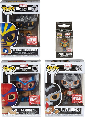 Funko Marvel Collector Edición Lucha Libre Caja Misteriosa