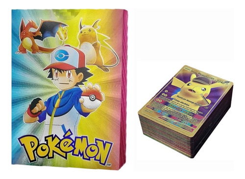 Mazo De Cartas Pokémon X55 Por 4 Cajas Mas 1 Album 240 Carta Combo Cartas Mas Album