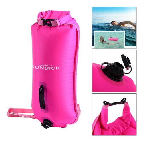Dispositivo De Flotación Para Natación En Aguas Fluo Rosy