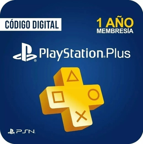 Playstation Plus 12 Meses Codigo Membresia 1 Año Usa
