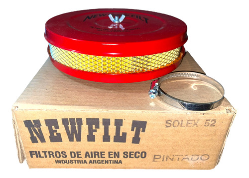 Filtro De Aire Reforma Solex 52 2 Bocas Ford Renault Peugeot