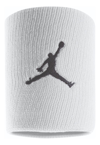 Muñequera Deportiva Jordan Jumpman 2 Pack - White