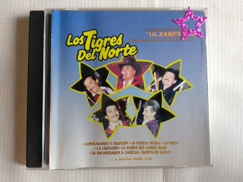 Los Tigres Del Norte Cd 16 Zarpazos 