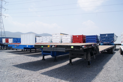 Remolque Atro Cama Baja 40 A 50 Pies 2 Y 3 Ejes Lowboy