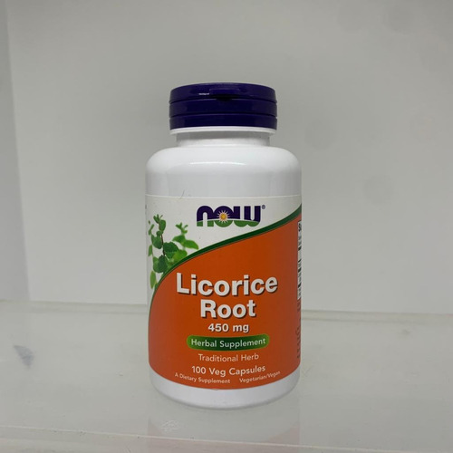 Imagen 1 de 1 de Vence Julio 2023 Licorice Root 450mg 100 Veg Cap