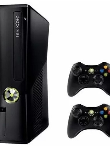 Xbox 360 , Con Dos Controles Mmmm