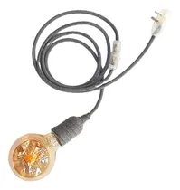 Comprar Portalámparas Textil - Cable 3m Cable Interruptor Y Enchufe