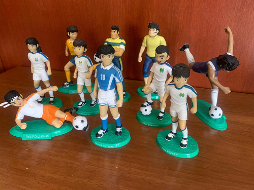 Supercampeones (kit De 10 Figuras) Buenísimas Condiciones.