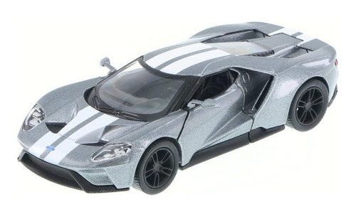 Ford Gt 2017 Escala 1:38 Kinsmart Plomo