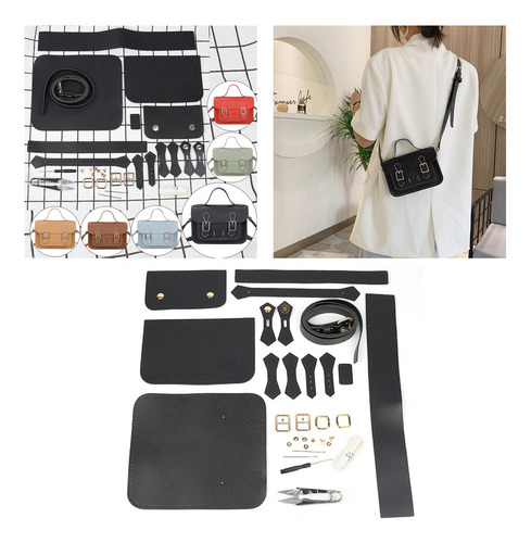 Bolsa De Couro Feminina De Costura Faça Você Mesmo Kit