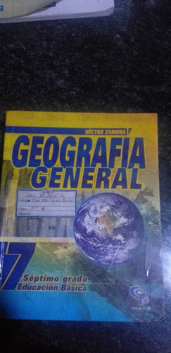 Geografía General 7mo. Año. De Héctor Zamora Ediciones Co Bo