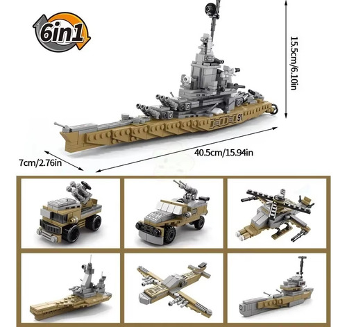 Kit 6en1 Puzzle 3d Modelo Grande Destructor Juguetes Bloques Juguete Educativo,3D Juego de Bloques de construcción, Adecuado Día del Niño,Regalos para Adultos,Regalos de Cumpleaños